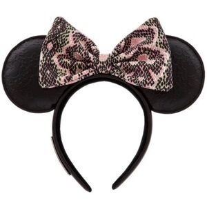 NWT-Loungefly Disney Parks Animal Kingdom Simulated Leather Ears Headband
